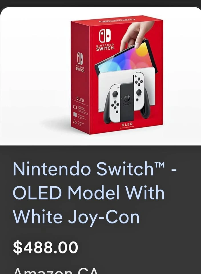 OLED Nintendo Switch