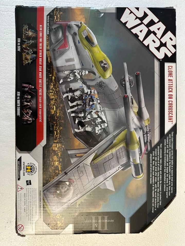 Star Wars 30th Anniversary Clone Attack on Coruscant Battle Pack - photo 2