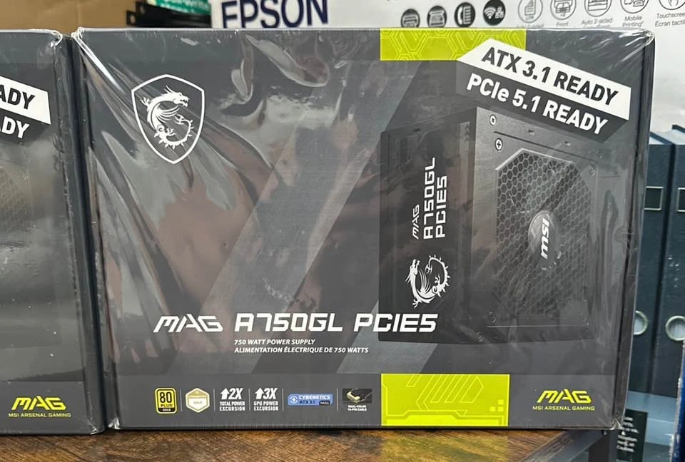 MSI MAG A750GL PCIE5 Power Supply - photo 3