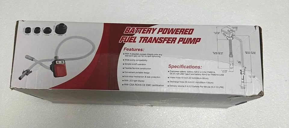 Automatic Electric Fuel Transfer Pump