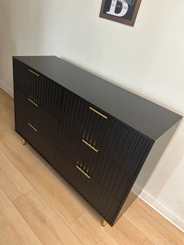 Grooved Bedroom Dresser, 47" - photo 3