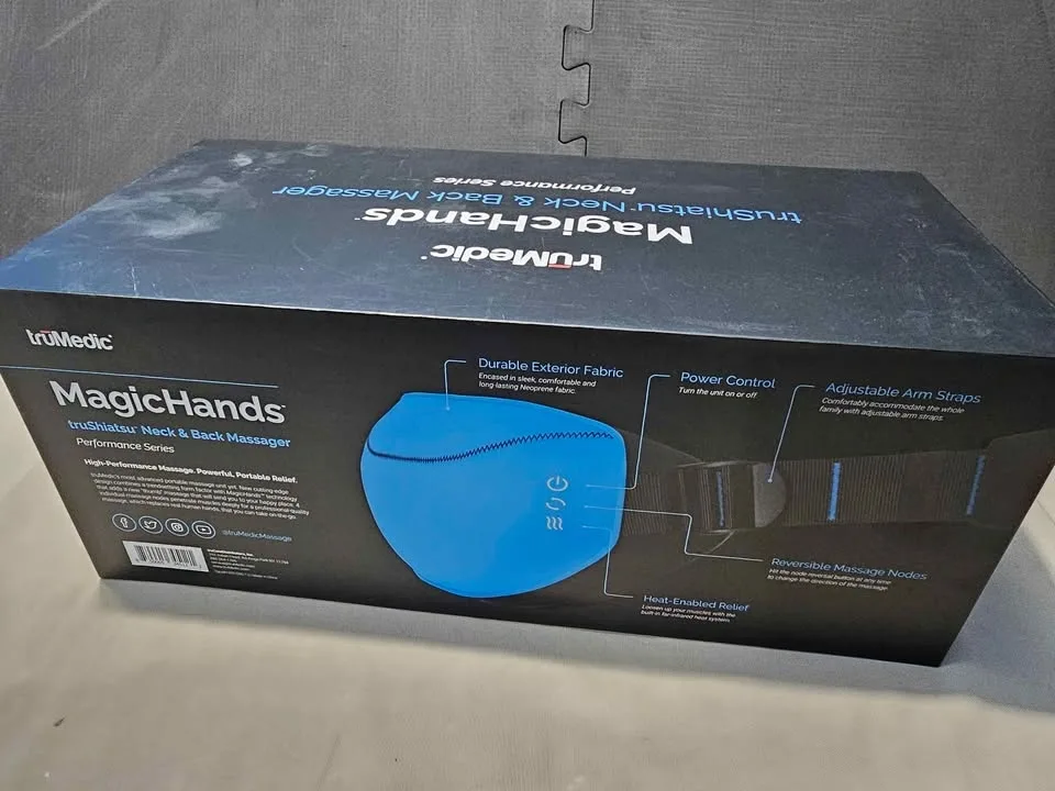 truMedic MagicHands truShiatsu Neck & Back Massager - photo 2
