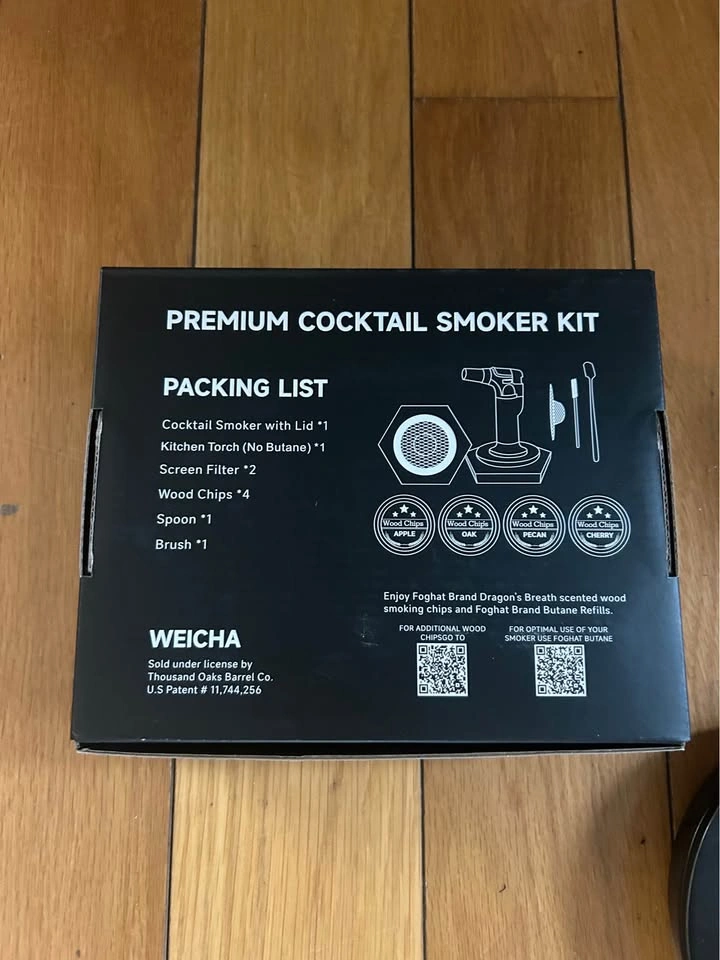WEICHA Cocktail Smoker Kit w/ 2 Copper Mugs & Glass Rimmers - photo 4