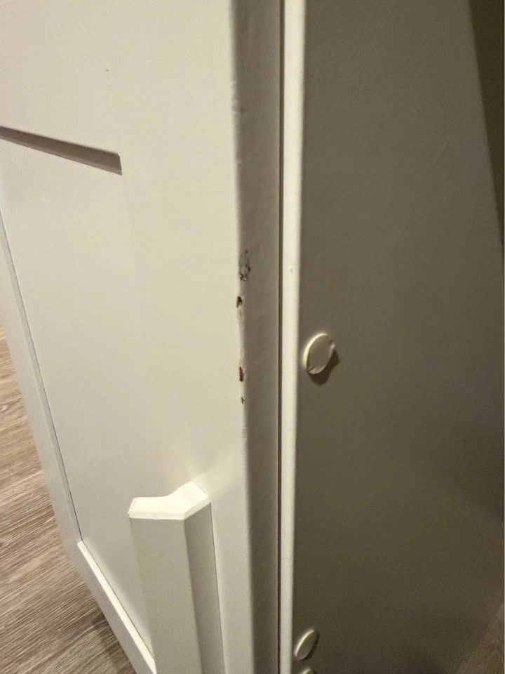 White Desk w Storage - photo 5