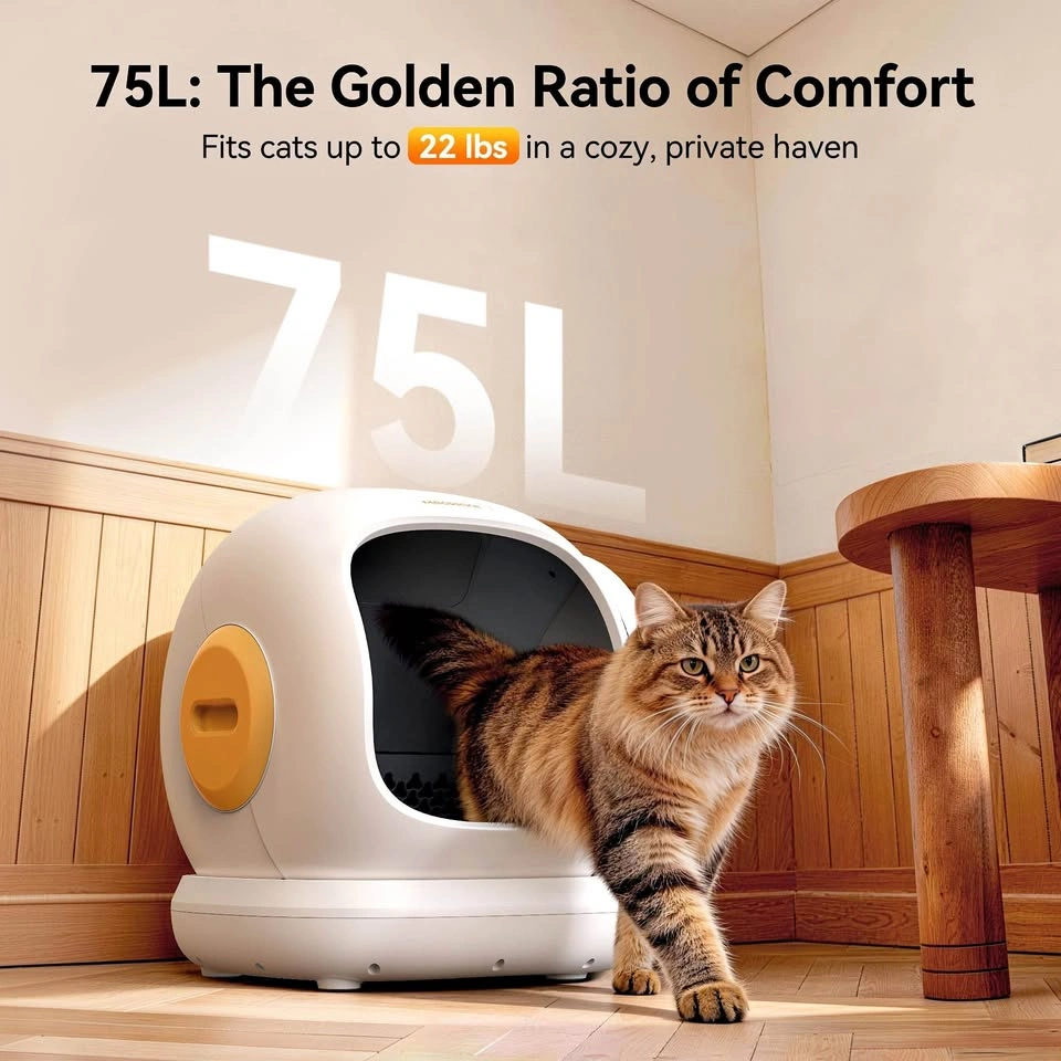 Meowant Self-Cleaning Cat Litter Box – 75L Extra Large | BRAND N