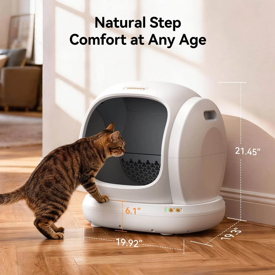 Meowant Self-Cleaning Cat Litter Box – 75L Extra Large | BRAND N - photo 2