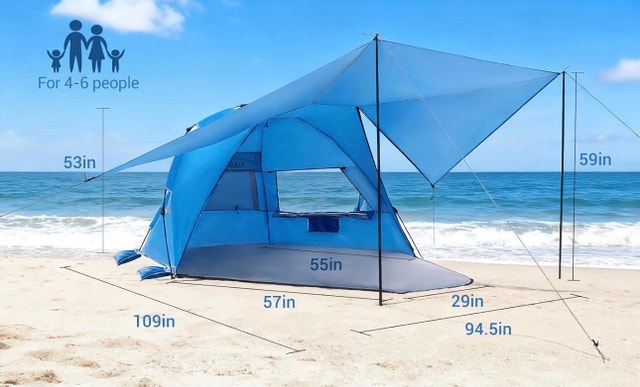 Brand New Elegear Beach Tent - photo 4