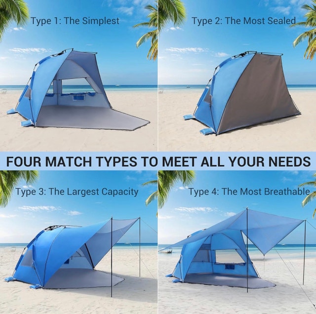 Brand New Elegear Beach Tent - photo 5
