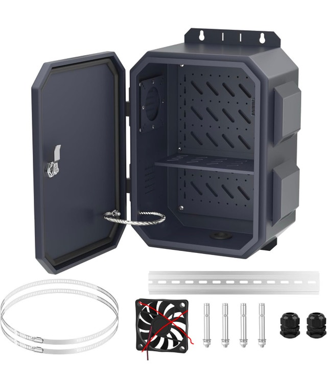 Outdoor Metal Waterproof Electrical Junction Lock Box