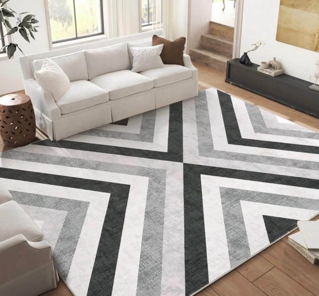 Luxury Modern Area Rug – 9x12 – Brand New Sealed - photo 2