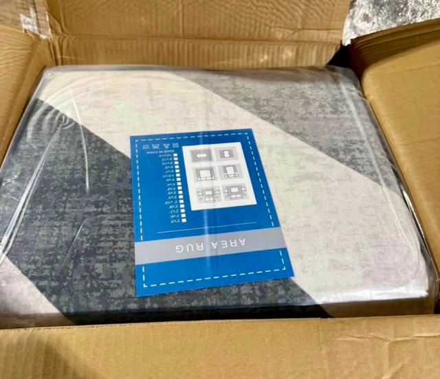 Luxury Modern Area Rug – 9x12 – Brand New Sealed - photo 5