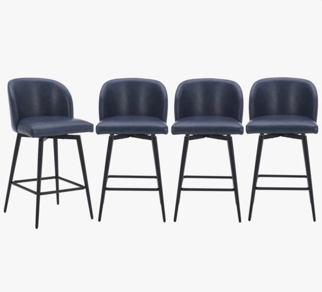 Brand New Watson & Whitely 30” Bar Stools - 4 PC