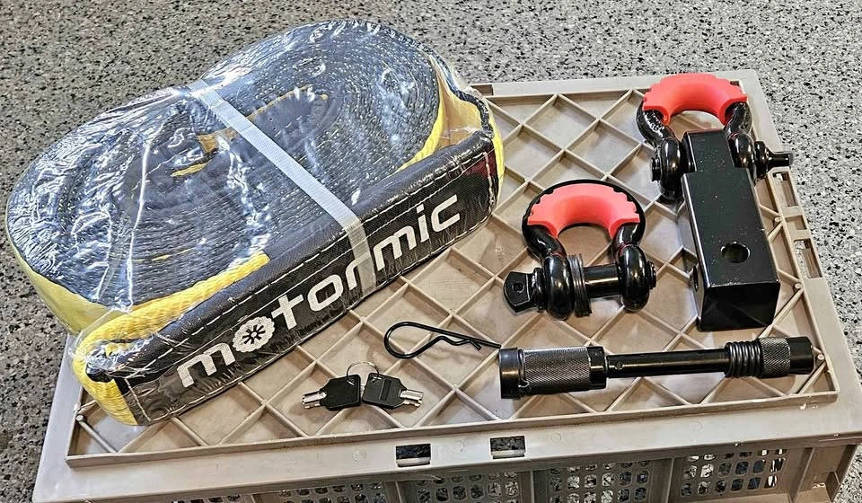 Motormic Tow Strap Recovery Kit
