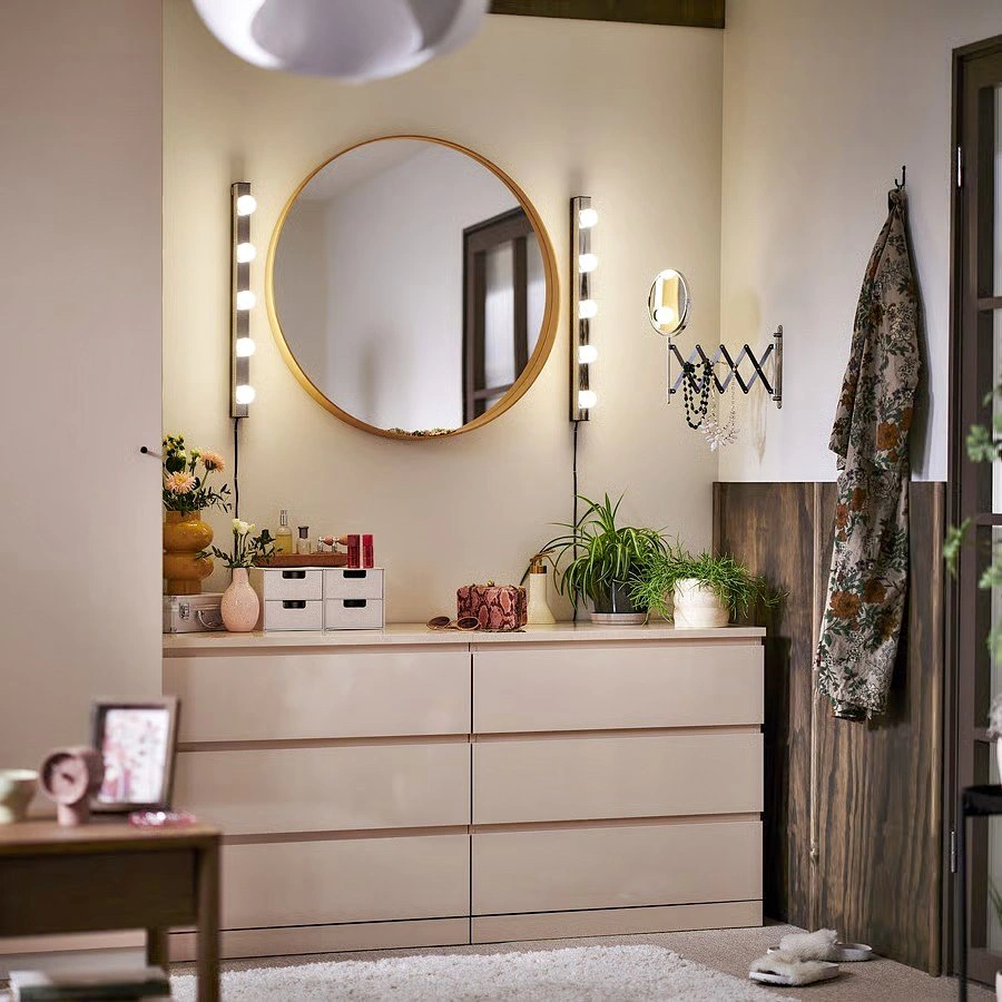 IKEA Wall Lamp with 12 Light Bulbs
