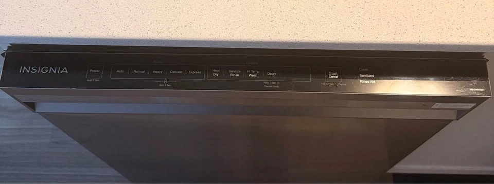 Insignia Stainless Steel Dishwasher – Quiet, 3rd Rack, Like New - photo 2