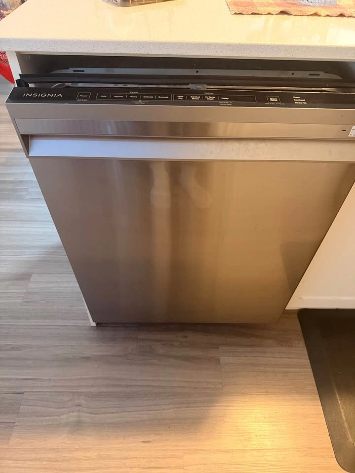 Insignia Stainless Steel Dishwasher – Quiet, 3rd Rack, Like New - photo 3