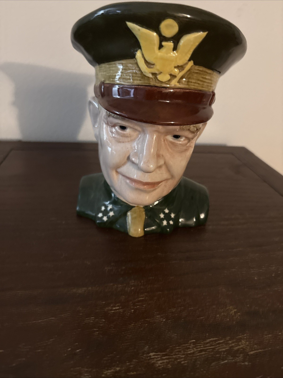 Rare Vintage Barrington General Dwight D. Eisenhower Toby Jug Mu - photo 4