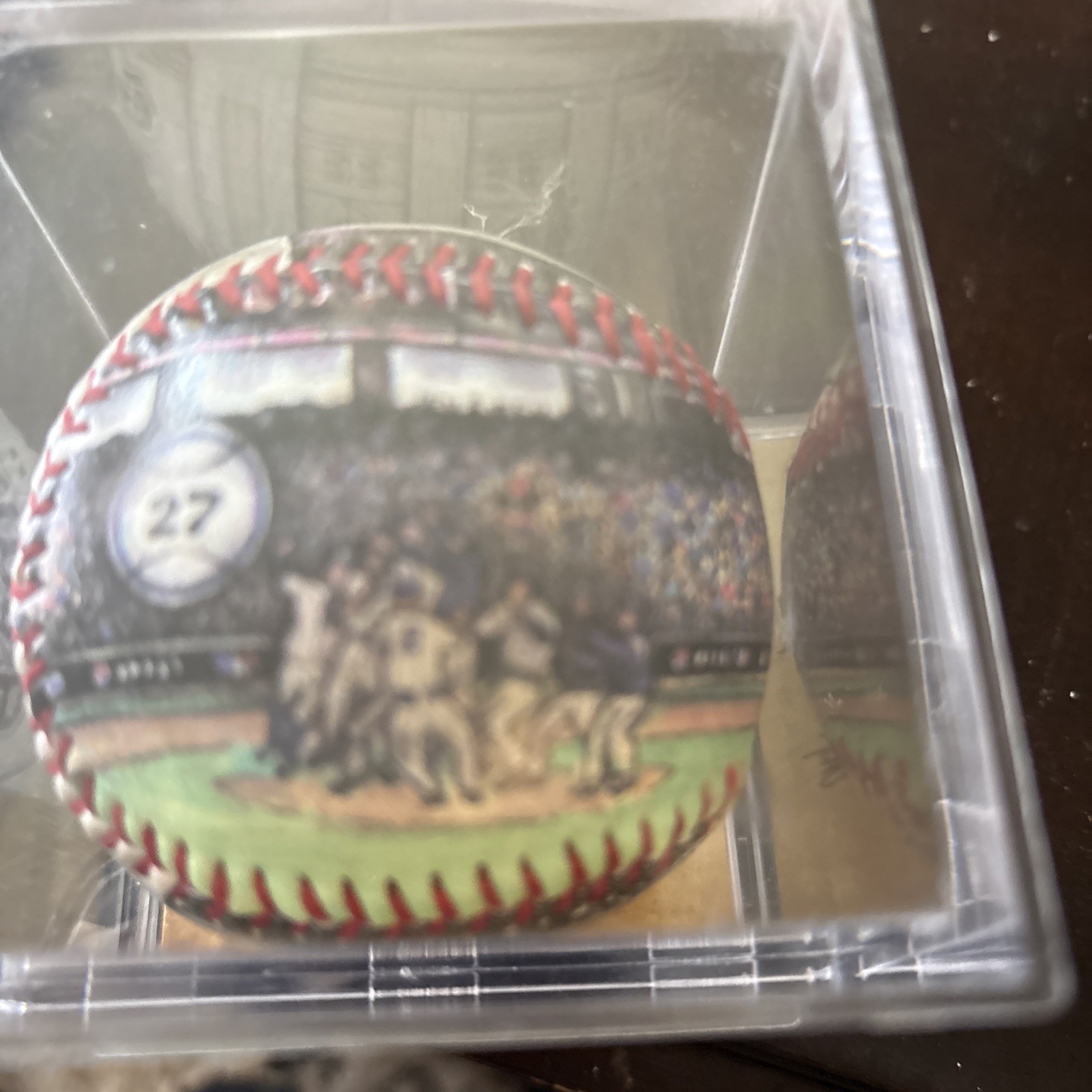 Yankees Game 6 Commemorative Ball 11/4/09 - photo 5