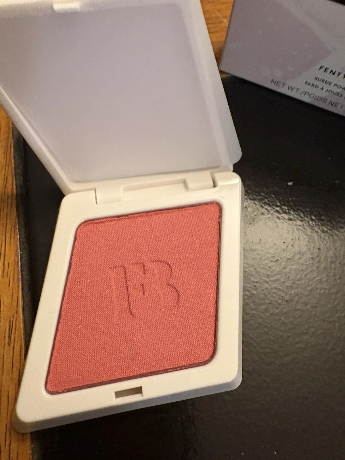 Fenty Beauty NIB Cheeks Suede Powder Blush Petal Poppin' 02 - photo 2