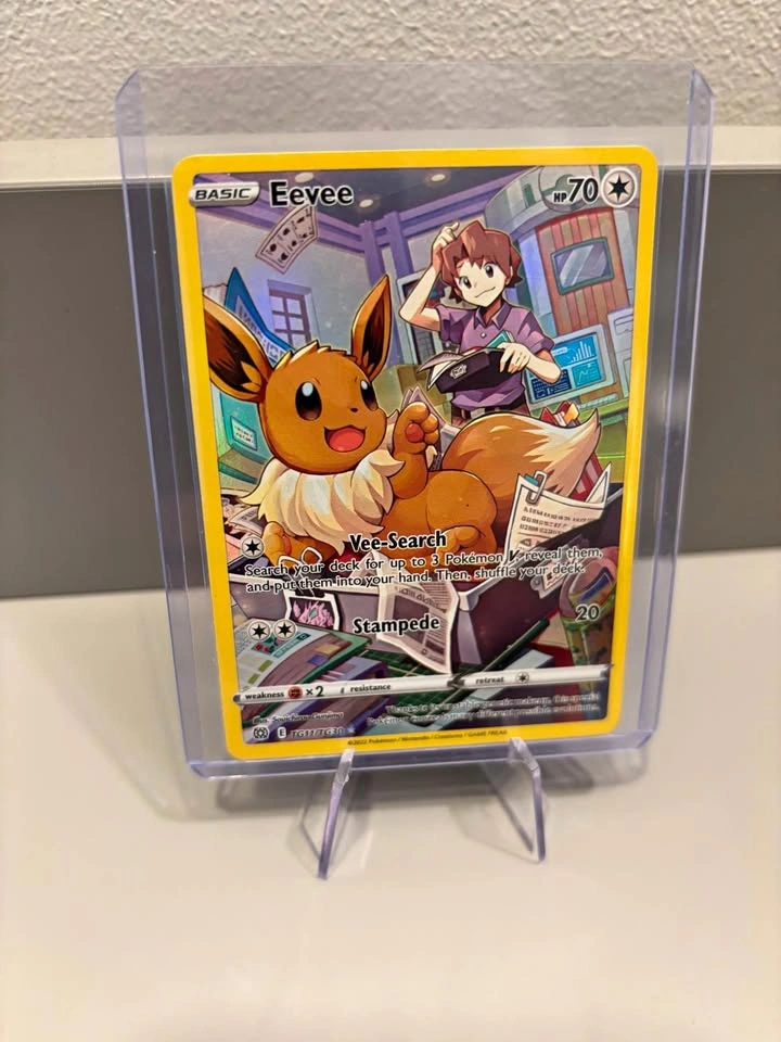 Eevee Brilliant Stars Trainer Gallery Ultra Rare!