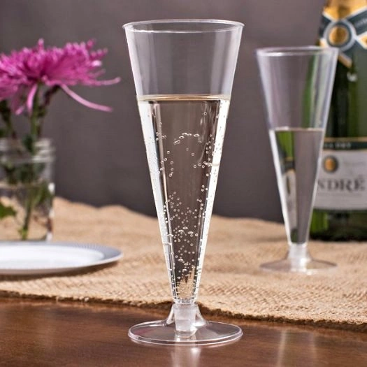 Champagne Flutes 6oz Plastic
