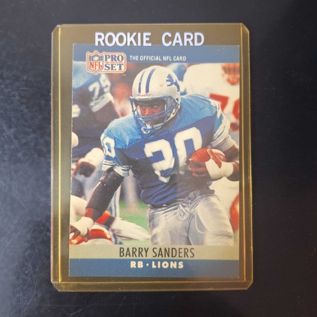 NFL Barry Sanders Card Lot - photo 3
