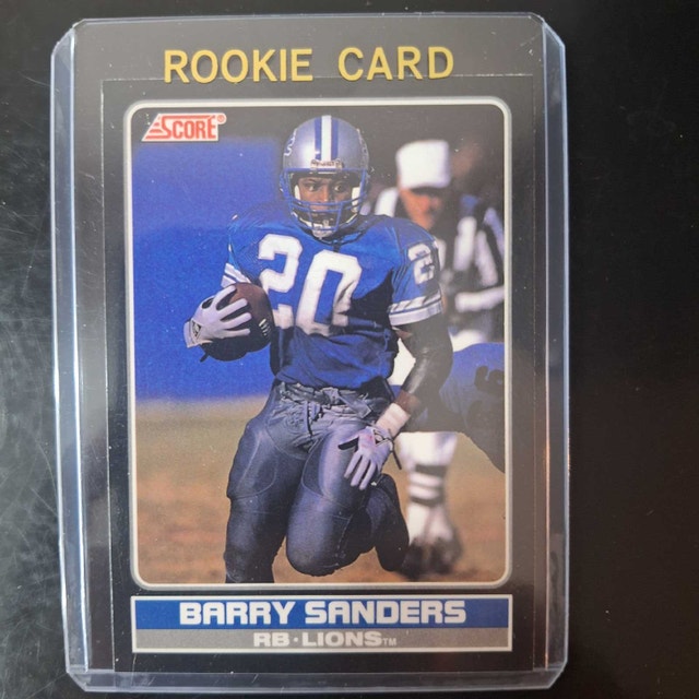 NFL Barry Sanders Card Lot - photo 5