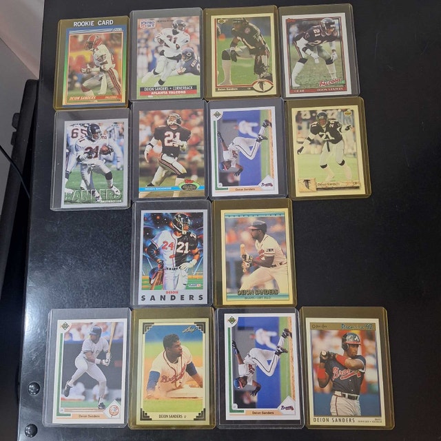 Deion Sanders NFL & MLB Cards