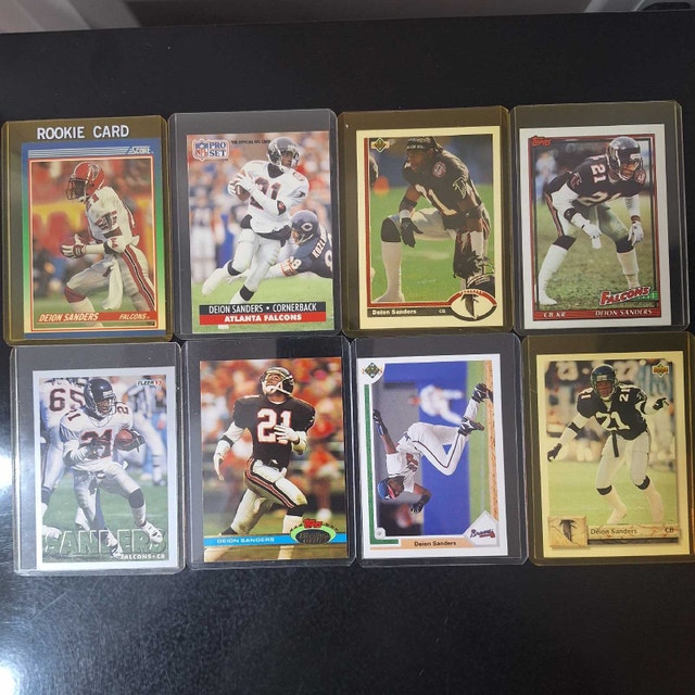 Deion Sanders NFL & MLB Cards - photo 2