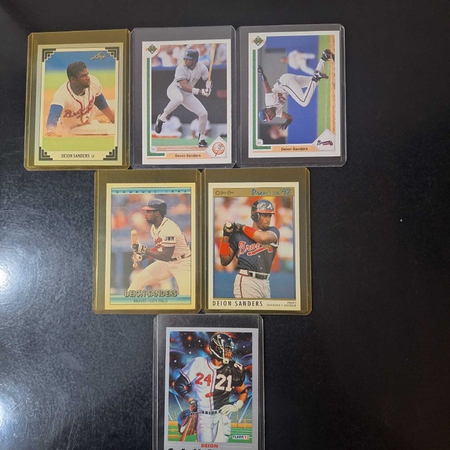 Deion Sanders NFL & MLB Cards - photo 5