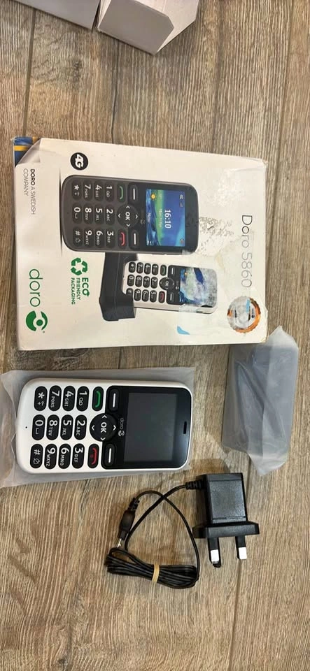 Brand New Doro Leva E10 4G - Senior-Friendly Phone (Save $100+)