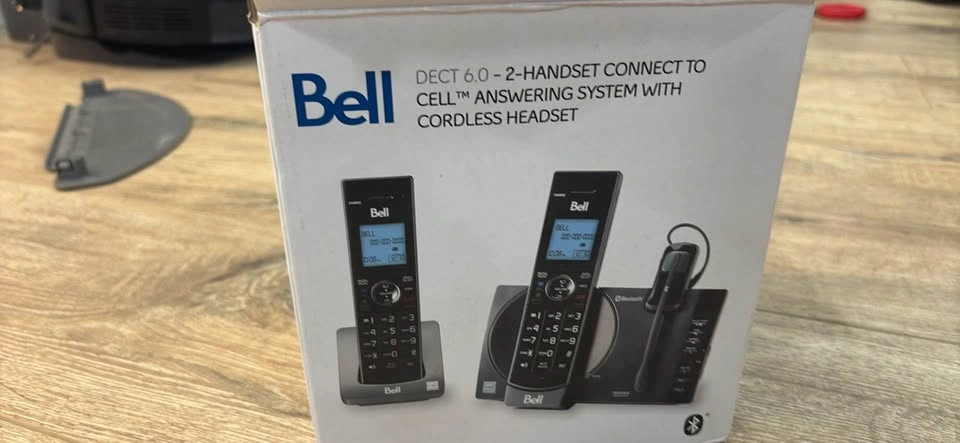 Bell 2-Handset Cordless Phone System - Brand New - photo 4
