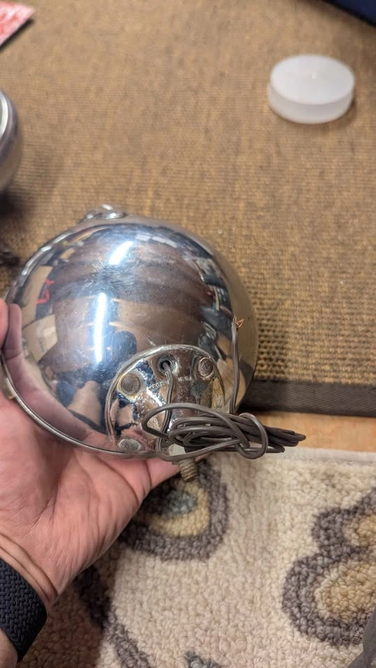 Vintage Electroline 75 Driving Lamp - photo 4
