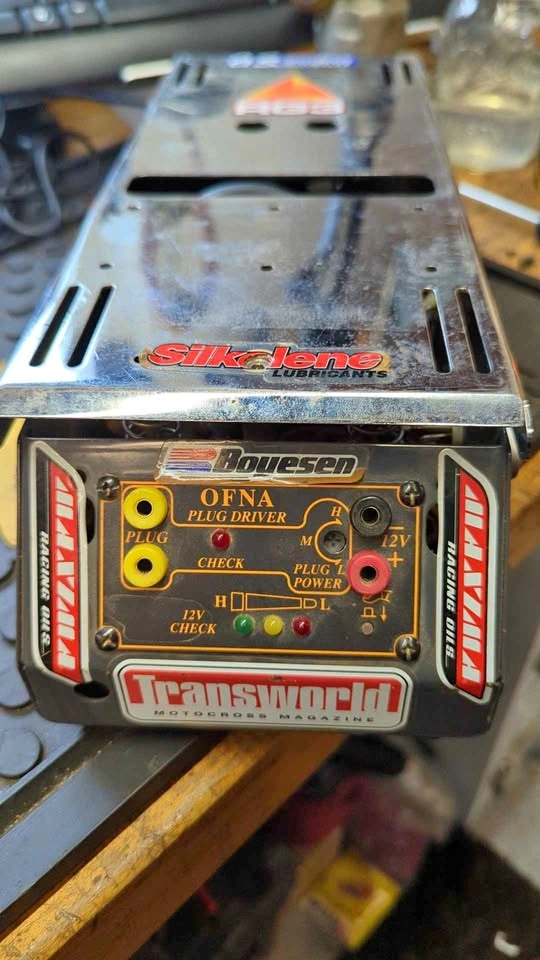 Vintage Nitro RC Car Starting Box