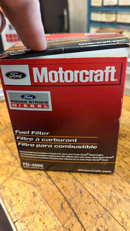 OEM Ford Motorcraft Diesel FD-4596 Fuel Filter