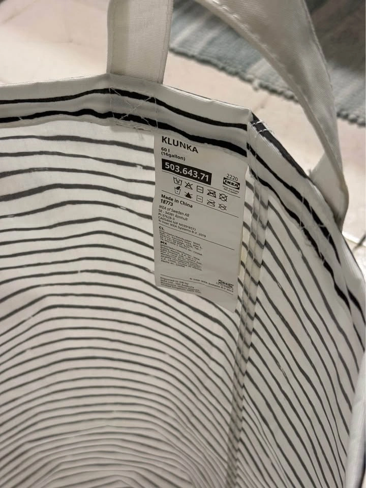IKEA KLUNKA Laundry Bag/Hamper - 16 Gallon - photo 3