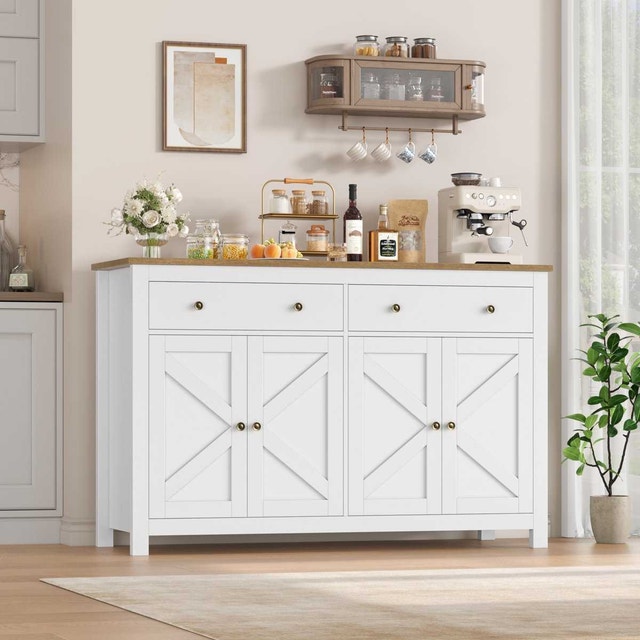 Brand new Zosia 55.1" Modern Sideboard Buffet Cabinet