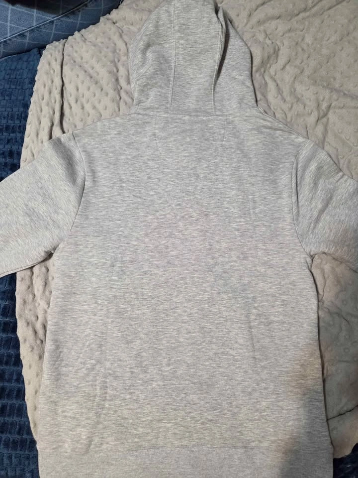 Men's Fanatics Heather Gray Las Vegas Raiders Hoodie - photo 4