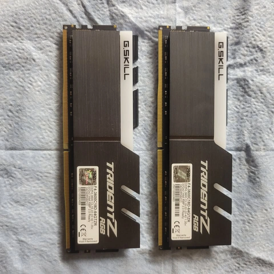 G. SKILL TridentZ RGB 64GB DDR4-3600 RAM Kit - photo 2