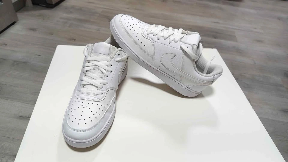 Nike Court Vision Low Triple White - photo 2