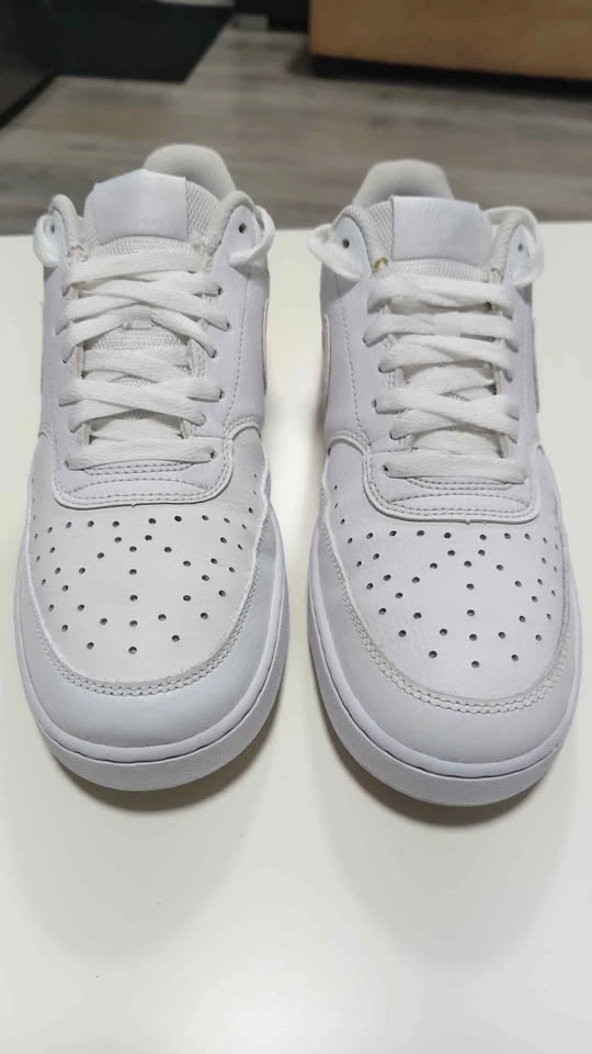 Nike Court Vision Low Triple White - photo 3