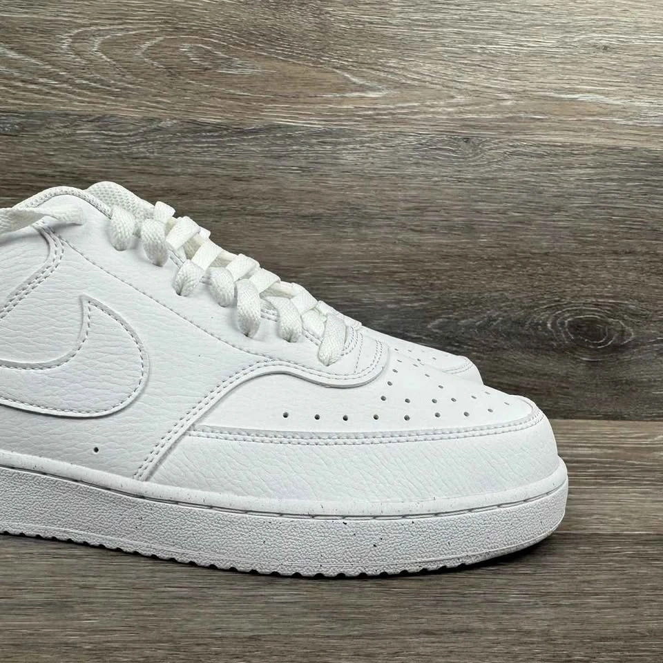 Nike Court Vision Low Triple White - photo 5