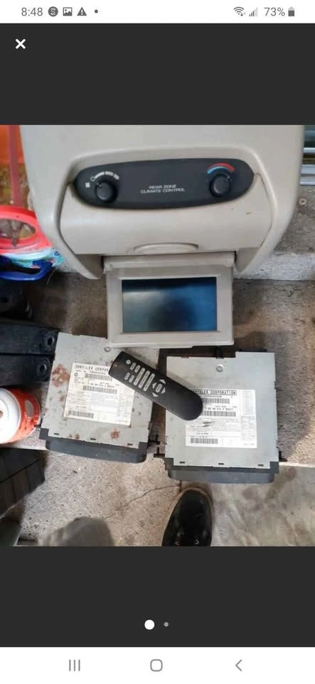 Dodge Caravan DVD Media Center Radio Screen - photo 4