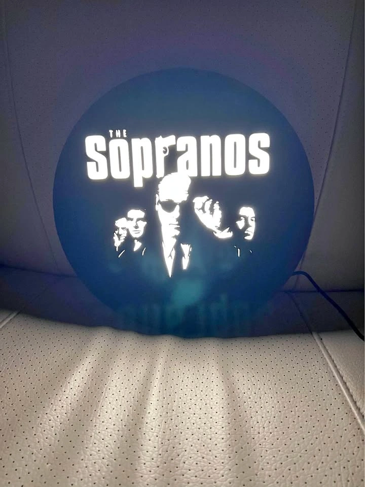 The Sopranos LED Lightbox – Iconic TV Series Decor