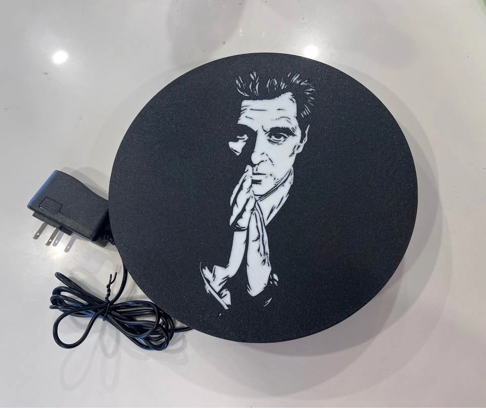 Michael Corleone LED Lightbox – The Godfather Inspired - photo 4
