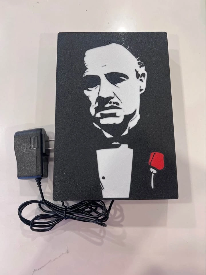Don Corleone LED Lightbox – Godfather Decor - photo 2