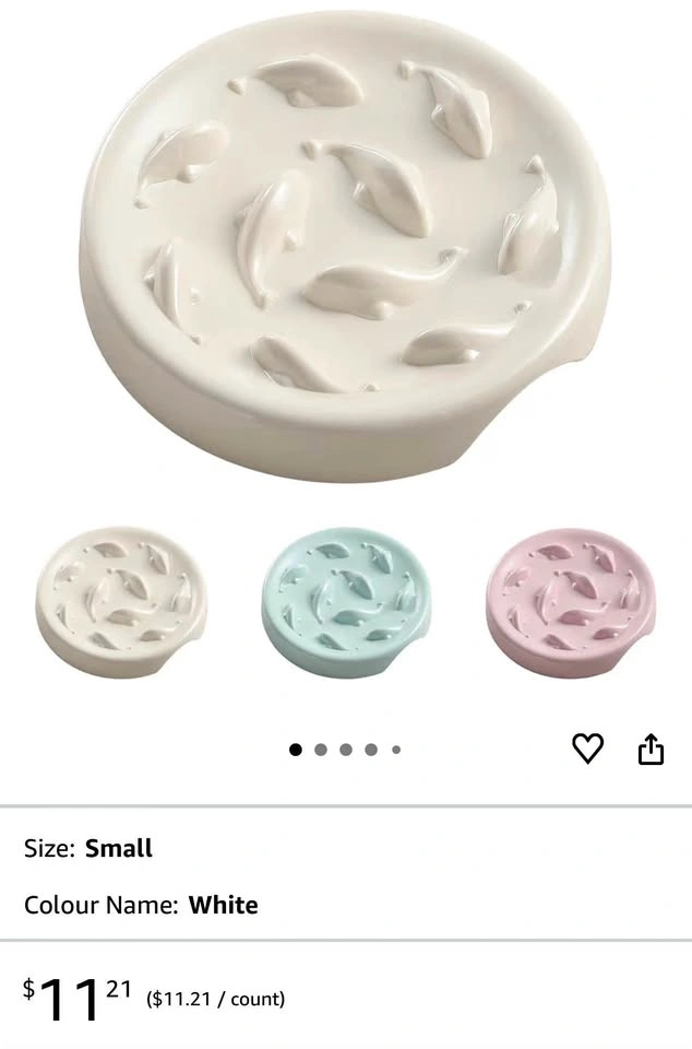 Slow Feeder Cat Bowl