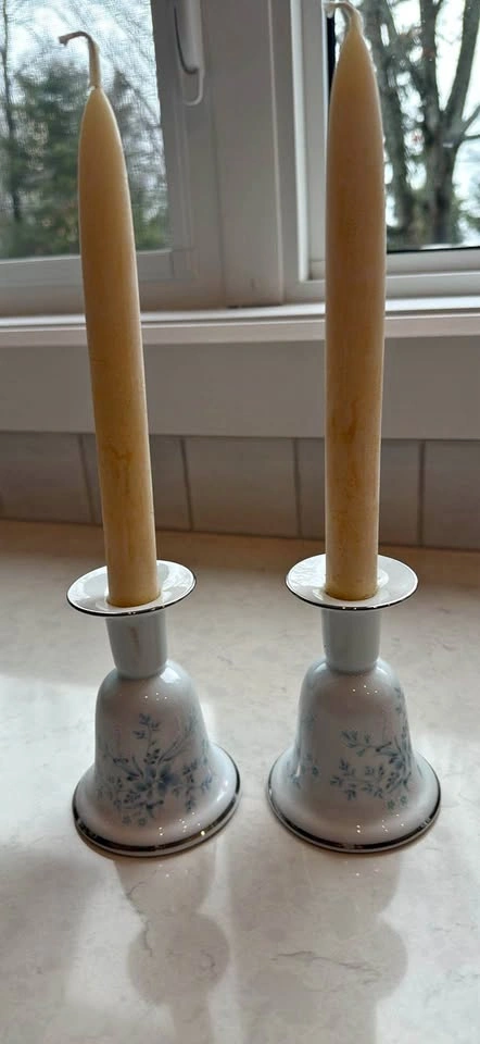 Set of Noritake - "Carolyn" Candle Holders