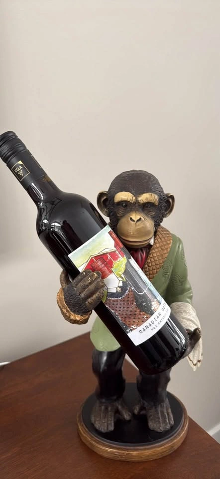 Monkey Wine Bottle Holder