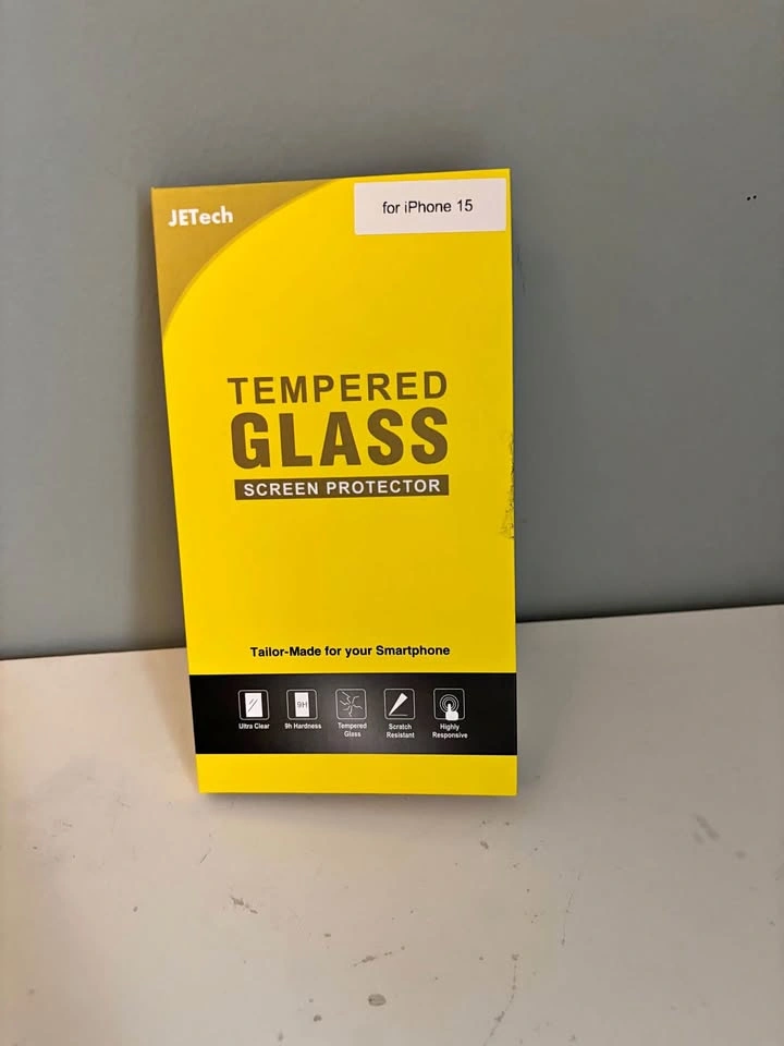 JETech iPhone 15 Screen Protector